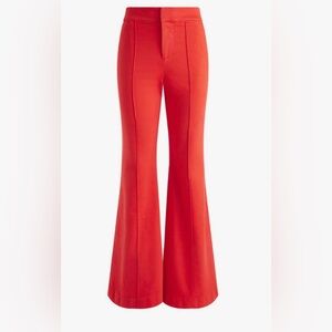 Alice and Olivia The Jane Denim Trouser in Chili Pepper Jeans Sz28 NWT